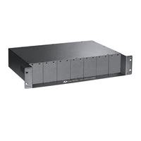 TP-Link TL-FC1420 14-Slot Rackmount Chassis For Media Converters, Optional Redundant Power Supply, Hot Swappable, Compatible With TL-FCXXX 1.0