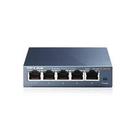 TP-Link TL-SG105 5port Switch DesktopGigabitSteel Case 5-Port 10 100 1000Mbps RJ45 Supporting Auto-MDI MDIX  Plug and Play Fanless