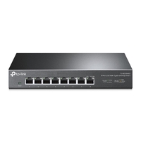 TP-Link TL-SG108-M2 8-Port 2.5G Desktop Switch Up To 40G Switching Capacity Connects 2.5G NAS Server 2.5G WiFi 6 AP 4K Video Wall Mountable 5YW