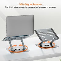 mbeat Stage S7 Rotating and Height-Adjustable Laptop Stand - Space Grey