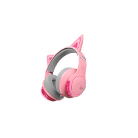 Edifier G5BT Cat Pink Hi-Res Bluetooth Gaming Headset with Hi-Res Low Latency 45ms (5ms) RGB Lighting Multi-Mode Bluetooth v5.2 AUX