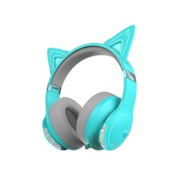 Edifier G5BT Cat Turquoise Hi-Res Bluetooth Gaming Headset with Hi-Res, Low Latency 45ms (5ms), RGB Lighting, Multi-Mode, Bluetooth v5.2 AUX