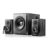 Edifier S351DB 2.1 Bluetooth Multimedia Speakers w Subwoofer - 3.5mm Optical BT 4.1 AptX Wireless Sound  Remote Control 8inch Booming Subwoofer
