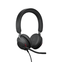 Jabra Evolve2 40 SE Wired USB-C UC Stereo Headset 360 degree Busy Light Noise Isolationg Ear Cushions 2Yr Warranty