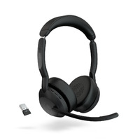 Jabra  Evolve2 55 USB A Stand MS Teams Stand Active Noise Cancellation (ANC) Bluetooth 5.2 Dongle