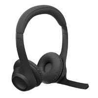 Logitech ZONE 300 Wireless Headset Midnight Black 1-Year Limited Hardware Warranty