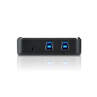 Aten Peripheral Switch 2x4 USB 3.1 Gen1 2x PC 4x USB 3.1 Gen1 Ports Remote Port Selector Plug and Play