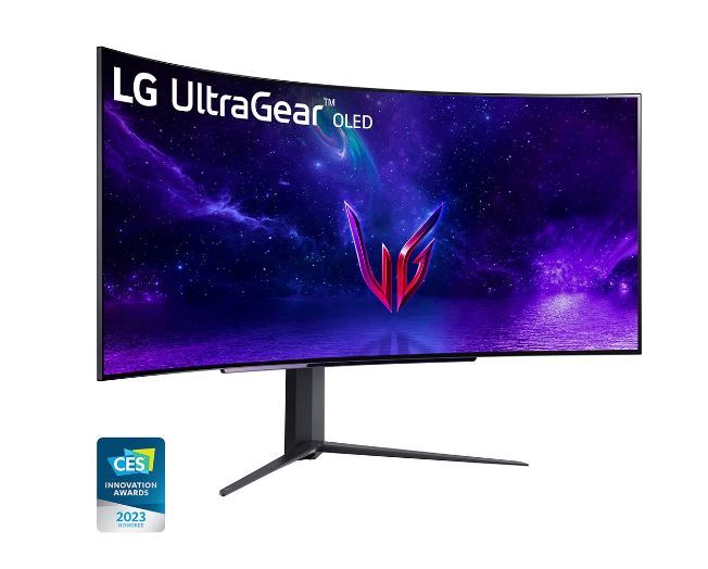 LG 45 inch inch UltraGear OLED Curved Gaming Monitor WQHD with 240Hz ...