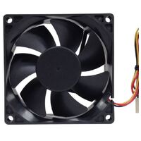 Repalcement 80mm TFX Silent Case Fan -  Fan only no Screw for Aywun SQ05 TFX PSU 2500rpm. Mini 2Pin Connector.