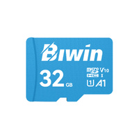 BIWIN PMS100-32G  microSD3.0 Read  Write Speed up to 100MB s  50MB s  case pack25 100 C10 U1 V10 A1 (32 GB)