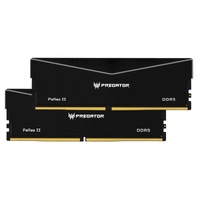 PREDATOR PALLASII DDR5 32GB Black 16GBx2 6000Mhz 1R8 CL30 Black Supports Intel XMP 3.0 and AMD EXPO CL30-38-38-76 1.35 V