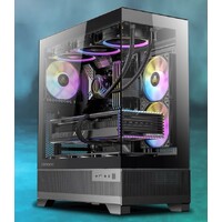 Antec CX700 ARGB Black, ATX, USB 3.0 and Type-C 3.2 Gen 2,  Tool Free Panels, Vertical Cooling, 3x 120mm ARGB Fans, Gaming Case