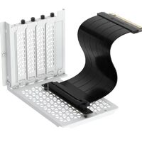 Corsair 6500 Series Vertical GPU Mount Kit - WHITE  Compatible with CORSAIR 6500 Series cases only