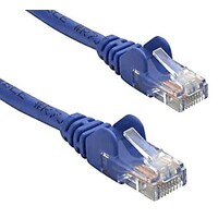 8ware CAT5e Cable 50cm   0.5m - Blue Color Premium RJ45 Ethernet Network LAN UTP Patch Cord 26AWG CU Jacket