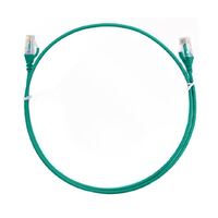 8ware CAT6 Ultra Thin Slim Cable 2m   200cm - Green Color Premium RJ45 Ethernet Network LAN UTP Patch Cord 26AWG for Data