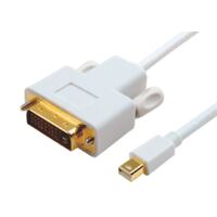 Astrotek Mini DisplayPort DP to DVI Cable 2m - 20 pins Male to 241 pins Male 32AWG Gold Plated