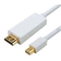 Astrotek Mini DisplayPort DP to HDMI Cable 1m - 20 pins Male to 19 pins Male Gold plated RoHS