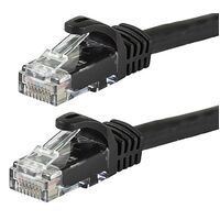 Astrotek CAT6 Cable 2m - Black Color Premium RJ45 Ethernet Network LAN UTP Patch Cord 26AWG CU Jacket