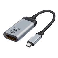 Astrotek USB-C to HDMI Male to Female 15cm Adapter Converter 4K 60Hz for Windows Android Mac OS MacBook Pro Air Chromebook Samsung Galaxy Dell XPS