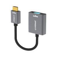 mbeat Tough Link HDMI to VGA Adapter  HDMI Support Version: 2.1  Cable Length: 15cm  Up to 1080p 60Hz (19201080).