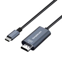 Simplecom DA322 USB-C Type-C to HDMI 2.0 Cable 2M HDCP 4K 60Hz