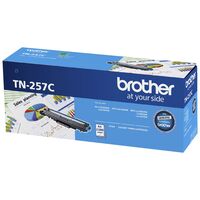 Brother TN-257C  Cyan High Yield Toner Cartridge to Suit -  HL-3230CDW 3270CDW DCP-L3015CDW MFC-L3745CDW L3750CDW L3770CDW (2300 Pages)