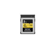 Lexar Professional Cfexpress Type B gold series 2TB  CFexpress Type B 1900MB s read   1500MB s write,minimum sustained write speeds of 1300MB s1