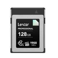 Lexar CFexpress Type B Diamond  Series 128GB  CFexpress Type B card Diamond 1900MB s read, up to 1700MB s write, VPG400, 8K RAW