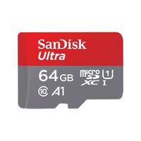 SanDisk Ultra 64GB microSD SDHC SDXC UHS-I Memory Card 140MB s Class 10 Speed No adapter