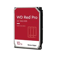 Western Digital WD Red Pro 10TB 3.5 inch NAS HDD SATA3 7200RPM 256MB Cache 24x7 300TBW ~24-bays NASware 3.0 CMR Tech 5yrs wty ~WD100EFBX