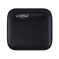 Crucial X6 500GB External Portable SSD 540MB s USB3.2 USB-C USB3.0 Durable Rugged Shock Vibration Proof for PC MAC PS4 PS5 Xbox One Android iPad Pro