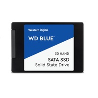 Western Digital WD Blue 4TB 2.5 inch SATA SSD 560R 530W MB s 95K 82K IOPS 600TBW 1.75M hrs MTBF 3D NAND 7mm 5yrs Wty