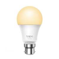 TP-Link Tapo L510B Smart Light Bulb Bayonet Fitting Dimmable No Hub Required Voice Control Schedule  Timer 2700K 8.7W 2.4 GHz 802.11b g n