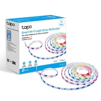 TP-Link Tapo L920-5 Smart Wi-Fi Light Strip Multicolor Pu Coating For External Protection Voice Control 50 Colour Zones No Hub Required 5000Â10Â