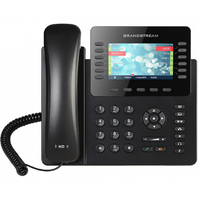 Grandstream GXP2170 12 Line IP Phone 6 SIP Accounts 480x272 Colour Screen HD Audio Build In Bluetooth Powerable Via POE