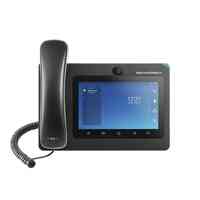 Grandstream GXV3370 16 Line Android IP Phone 16 SIP Accounts 1024 x 600 Colour Touch Screen 1MB Camera Building BluetoothWifi Powerable Via POE