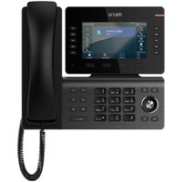 SNOM D815 Desk Telephone, 5 ft (480x272) color LCD, 10 (36) configurable self-labeling multicolor LED keys, 2 USB ports, 3-year standard warranty