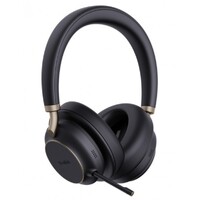 Yealink Bluetooth Wireless Stereo Headset UC Edition Black ANC USB-A USB Cable Charging only Rectractable Microphone 35 hours battery life
