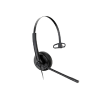 Yealink UH34SE-M-UC-C Wideband Noise Cancelling Headset USB-C and 3.5mm Leather Ear Piece YHC20 Controller with UC Button Mono