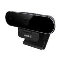 Yealink UVC20 Personal Webcam 1080p 30FPS USB Camera for Desktop PC Built-in Lens Cap Omni Directional Mic Zoom Teams