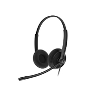 Yealink YHD342-LITE  Wideband QD Dual Headset Foam Ear Cushion for Yealink IP Phones QD cord not included