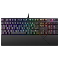 ASUS ROG STRIX SCOPE II RX Blue Switch Optical Gaming KeyboardIP57 Waterproof Protection Streaming Hotkeys Multi-function Controls