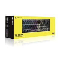 Corsair K65 RGB MINI 60pct Mechanical Gaming Keyboard Backlit RGB LED CHERRY MX SPEED Keyswitches Black -