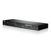 Aten 8 Port Rackmount USB-PS 2 VGA KVMP Over IP Switch with USB 2.0 Hub and Daisy Chain