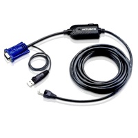 Aten KVM Cable Adapter with RJ45 Male 4.5M cable to VGA  USB to suit KH and KL series except KL1108V KL1116V