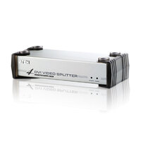 Aten Video Splitter 4 Port DVI Video Splitter w  Audio 1920x1200 60Hz Cascadable to 3 Levels (Up to 64 Outputs)
