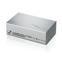 Aten Video Splitter 2 Port VGA Splitter 350Mhz 1920x1440 60Hz Cascadable to 3 levels (Up to 8 Outputs)