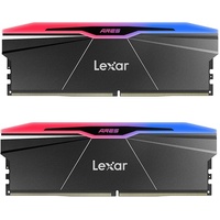 Lexar LD5U16G76C36BR-RGD ARES 2nd Gen U-DIMM DDR5 7600 32GB Kit (16GB2), CL36,  RGB Black, dual pack