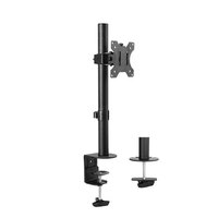 Brateck Single Screen Economical Articulating Steel Monitor Arm Fit Most 13 inch-32 inch LCD monitors Up to 8kg per screen VESA 75x75 100x100