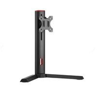 Brateck Single Screen Classic Pro Gaming Monitor Stand Fit Most 17 inch-32 inch Monitor Up to 8kg Screen --Red Colour VESA 75x75 100x100 （LS)